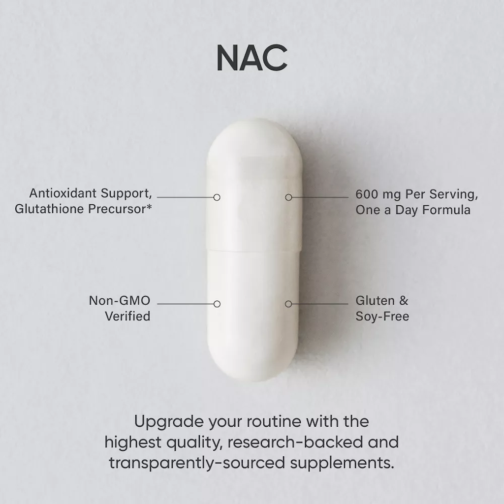 N-Acetyl L-Cysteine (NAC) Capsules