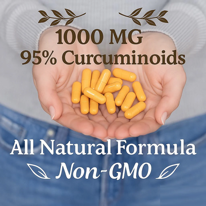 Turmeric Curcumin Supplement 1,000mg