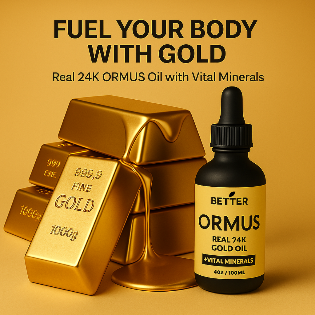 GOLD- Pure Ormus Oil