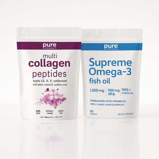 Beauty From Within Duo  – Collagen + Omega-3