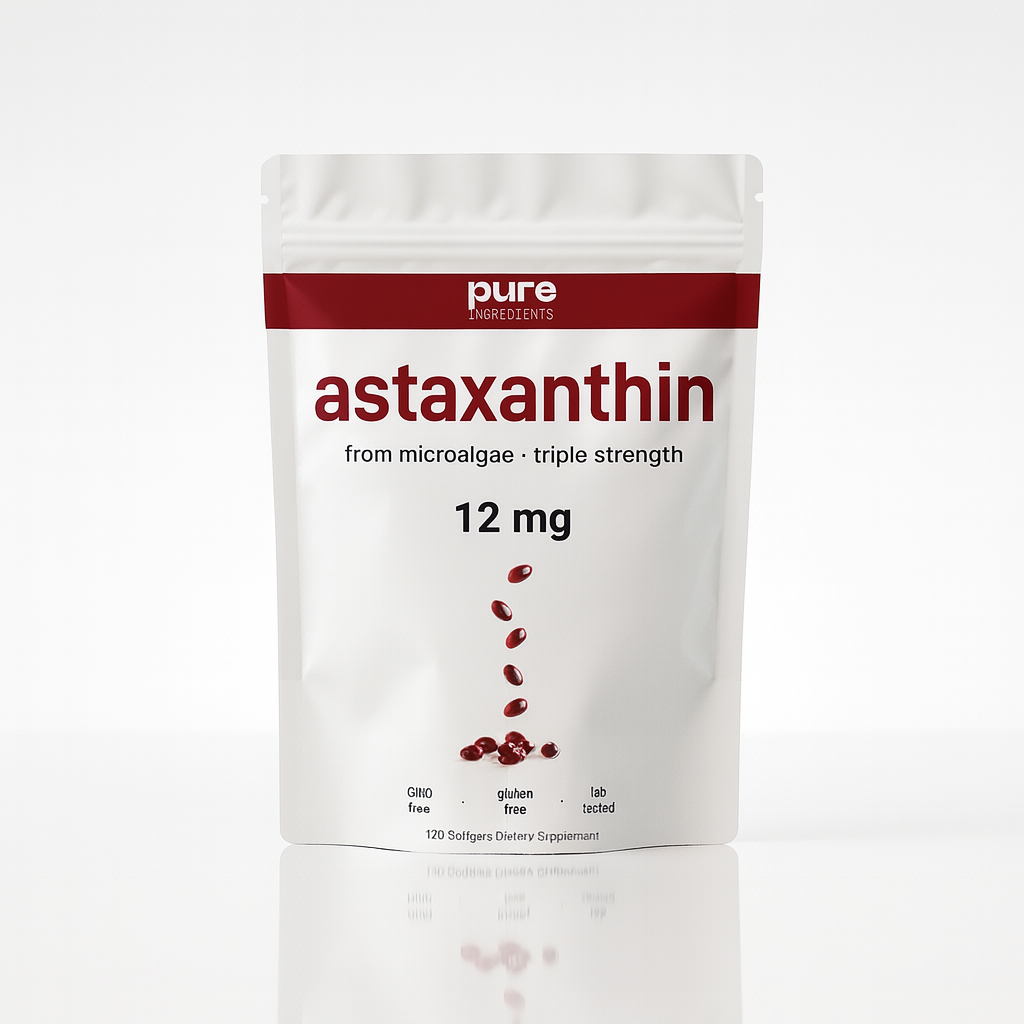 Pure Ingredients – Astaxanthin 12mg
