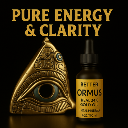 GOLD- Pure Ormus Oil