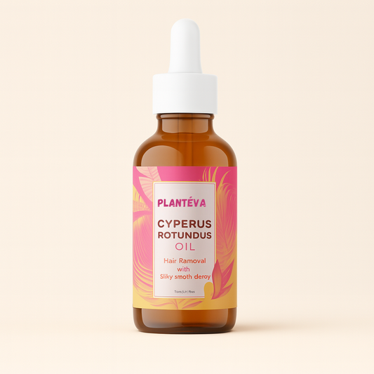 PLANTEVA™ –  Cyperus Rotundus Oil – Hair Reduction Oil