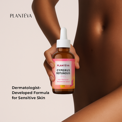 PLANTEVA™ –  Cyperus Rotundus Oil – Hair Reduction Oil