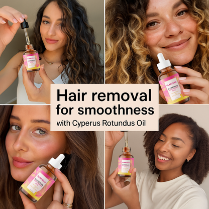 PLANTEVA™ –  Cyperus Rotundus Oil – Hair Reduction Oil