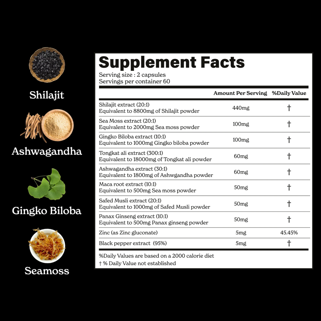 GOLD Shilajit Capsules