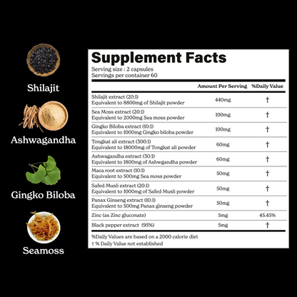 GOLD Shilajit Capsules