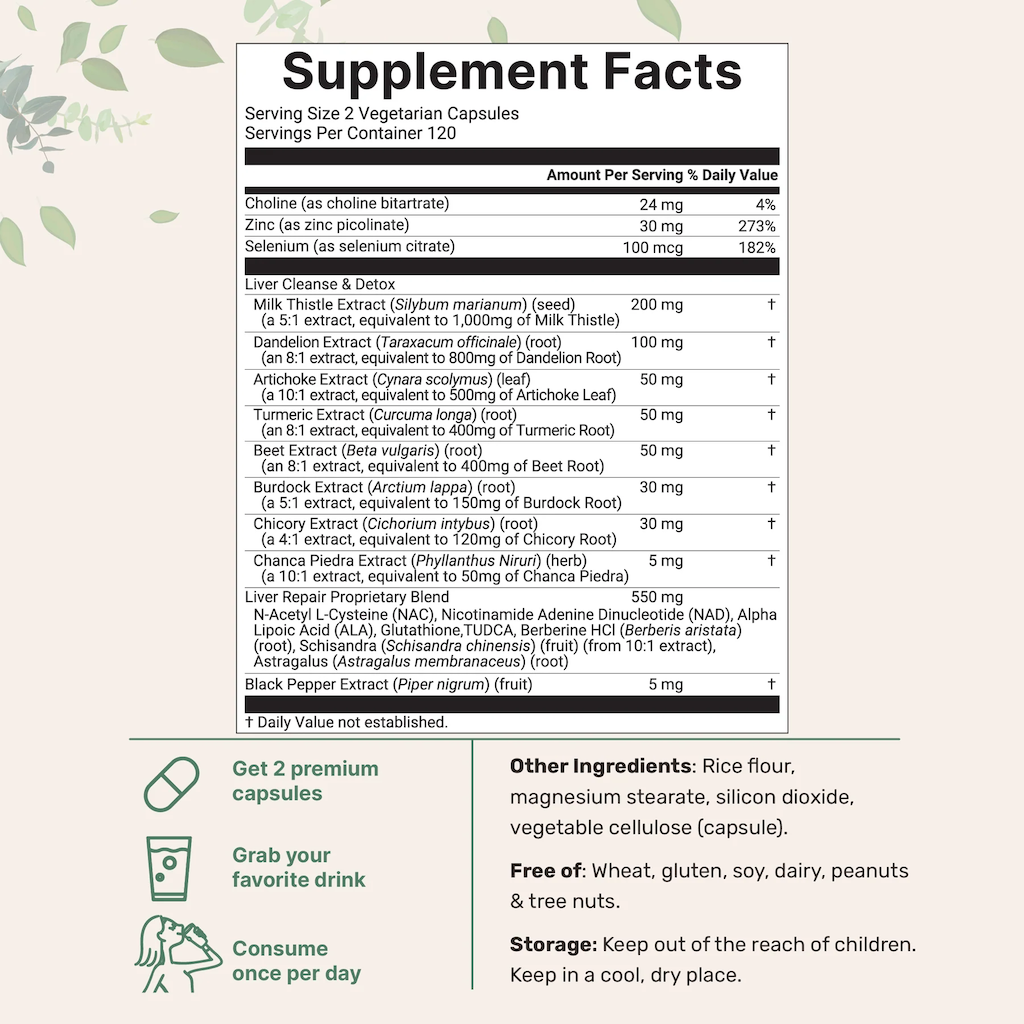 Liver Detox, 20-in-1 Advanced Support Complex