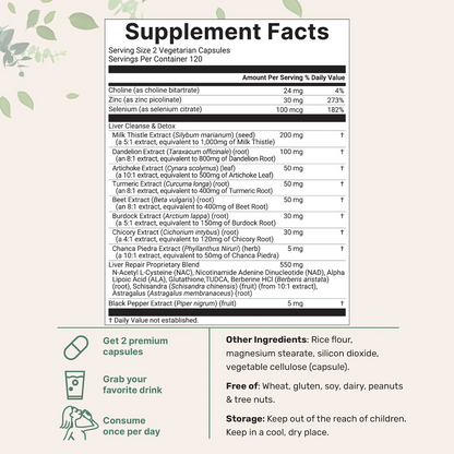 Liver Detox, 20-in-1 Advanced Support Complex