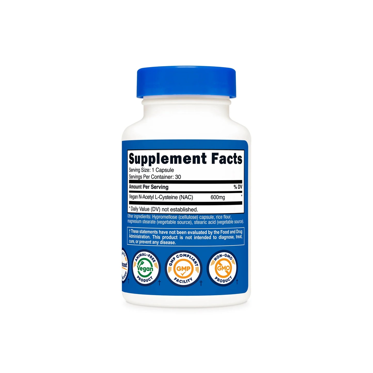 N-Acetyl L-Cysteine (NAC) Capsules