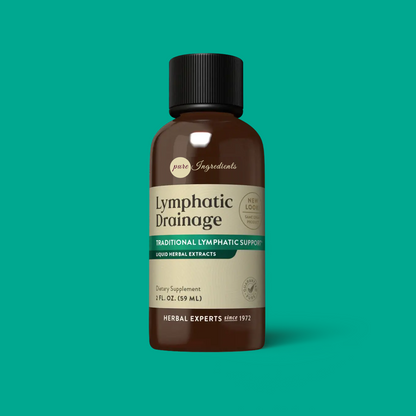 Lymphatic Drainage with Liquid Herbal Extracts