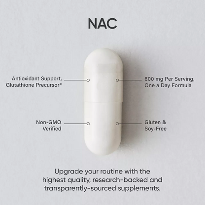 N-Acetyl L-Cysteine (NAC) Capsules